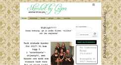 Desktop Screenshot of linnealeijon.se
